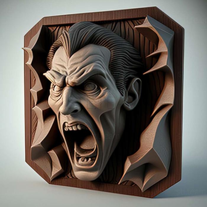 3D model Fury of Dracula Digital Edition game (STL)